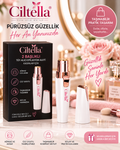 Ciltella 2 Başlıklı Tüy Alıcı Epilasyon Aleti